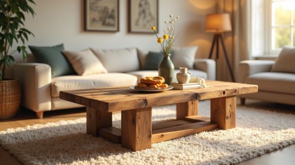 La table basse qui apportera du charme à votre intérieur