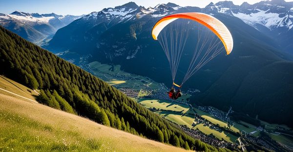 Volez haut en tarentaise : découverte du parapente
